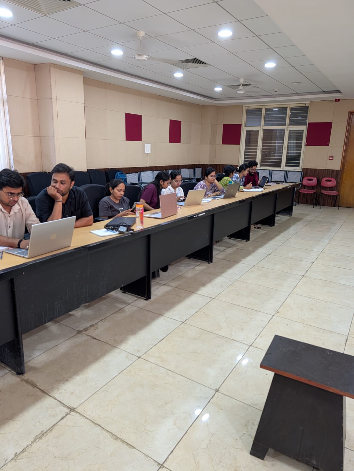 BHU workshop session in progress